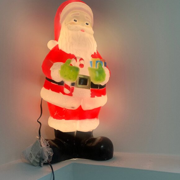 Santa Blowmold  Light - Picture 5 of 5